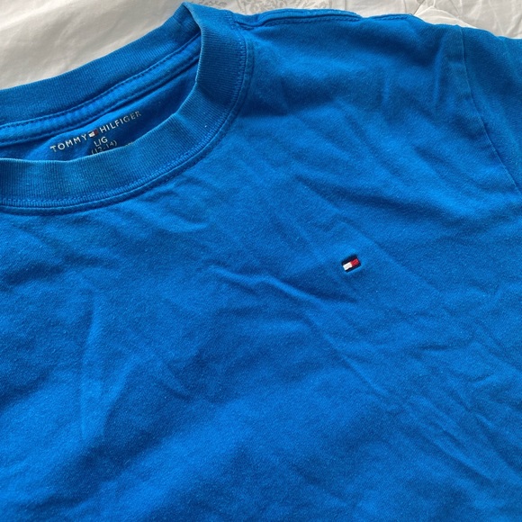 Blue Tommy Hilfiger T-shirt - Picture 2 of 3